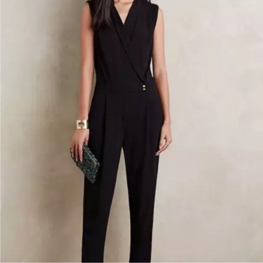 Anthropologie Elevensies Chanteuse Jumpsuit Sz 0